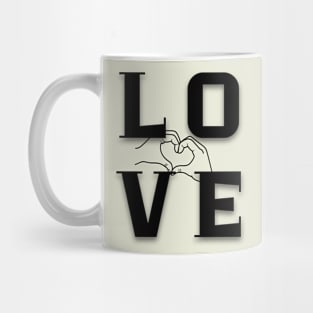 simple love design Mug